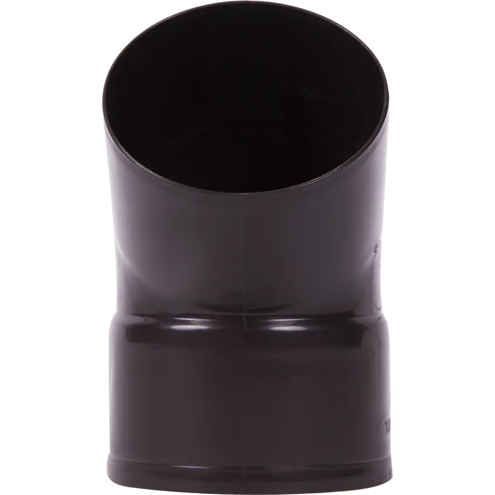 Отвод на 45° для трубы 80 мм цвет коричневый MUROL STLM-2132863 - Вид №1