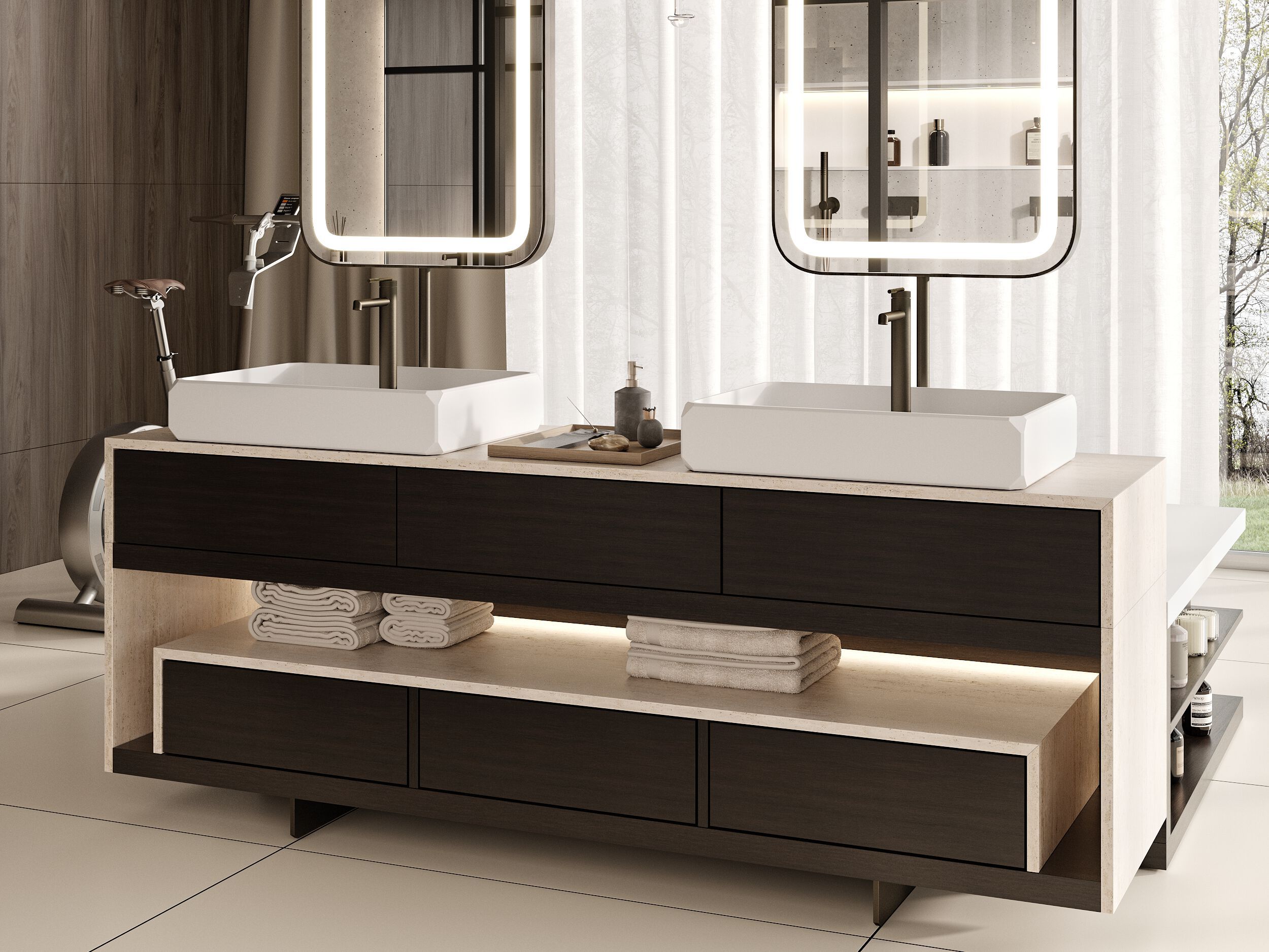 Напольная мебель для ванной MOMA Design Excellent ARCH-00081138