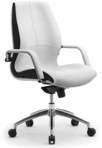 Leyform Кожаное вращающееся кресло для офиса  15052