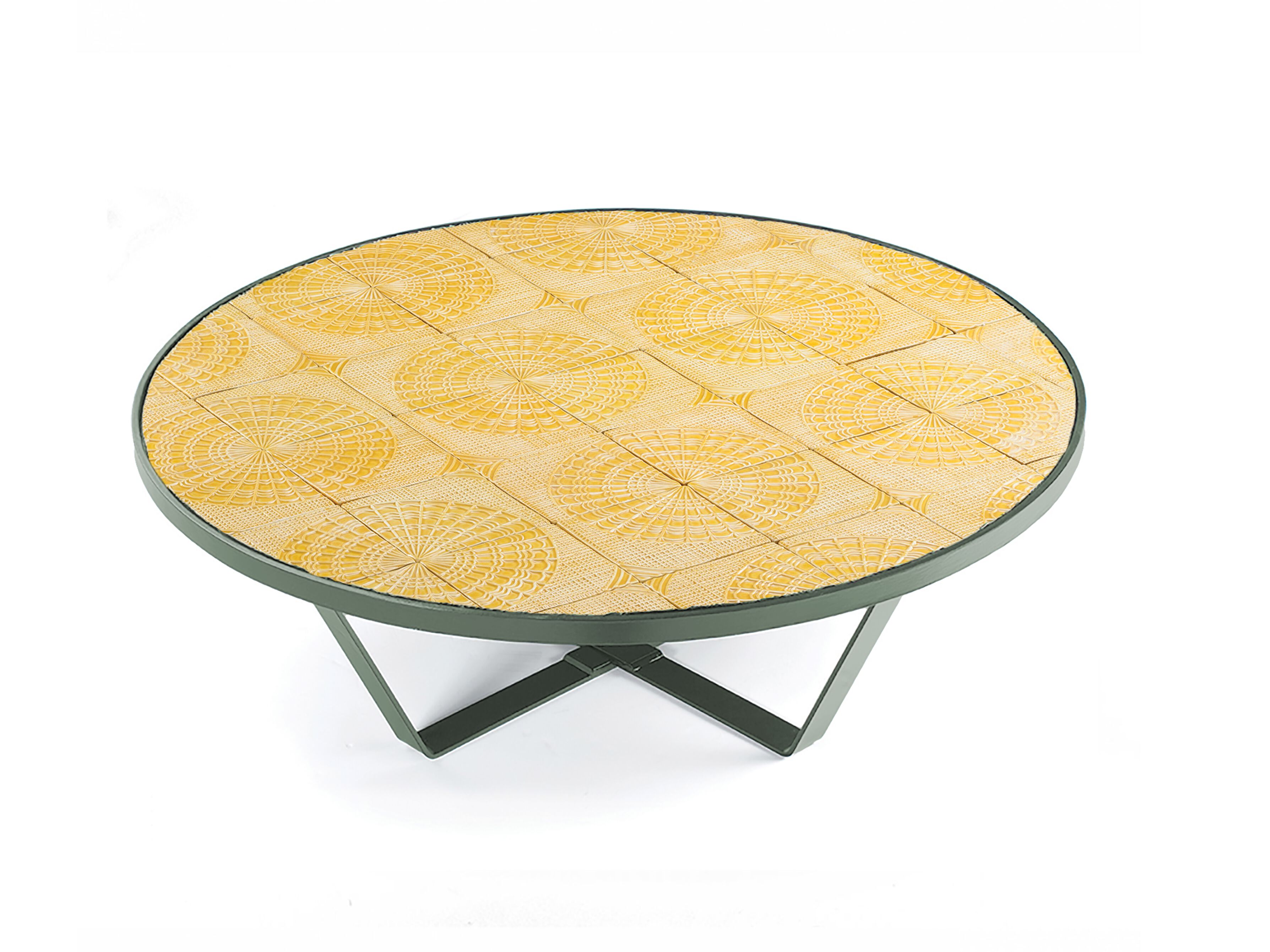 Круглый керамический журнальный столик Mambo Unlimited Ideas Caldas ARCH-00098942