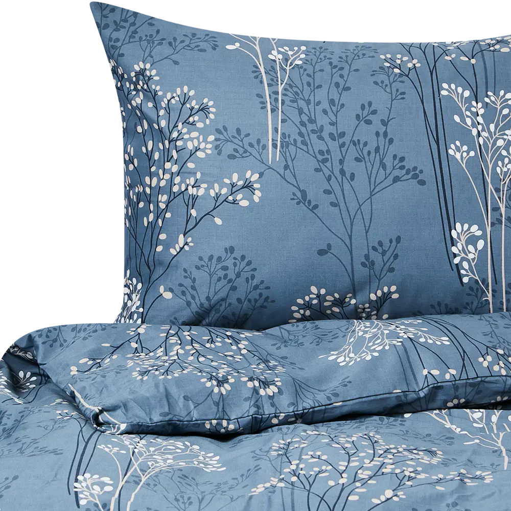 Комплект постельного белья Шуйские ситцы Дом снов Дианта евро бирюза STLM-2037680 - Вид №4