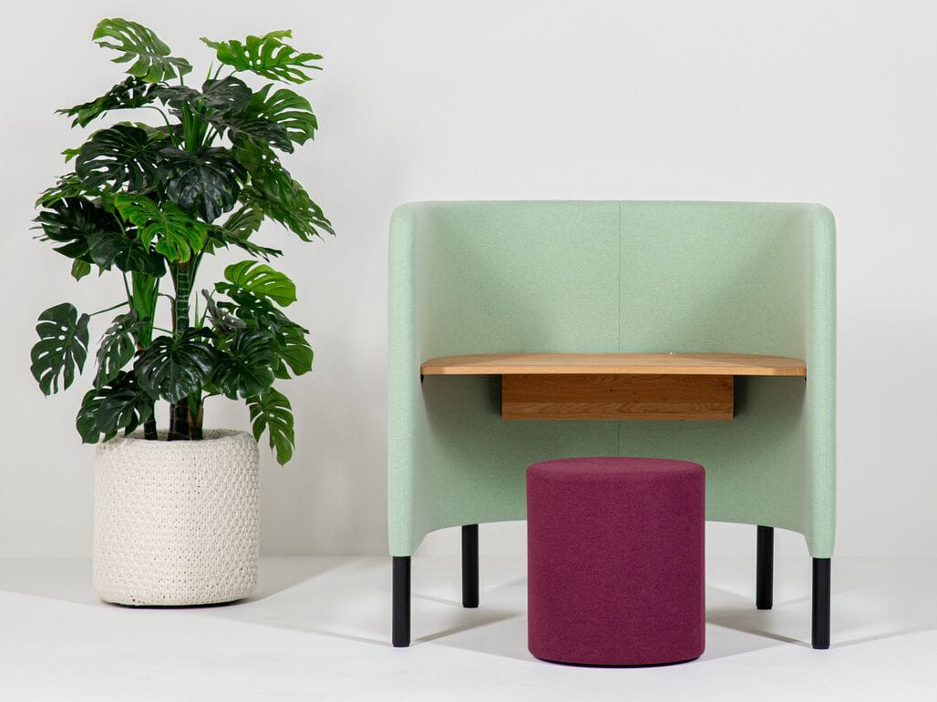 Стол со звукопоглощающими перегородками BuzziSpace BuzziHug Work ARCH-00069800 - Вид №1