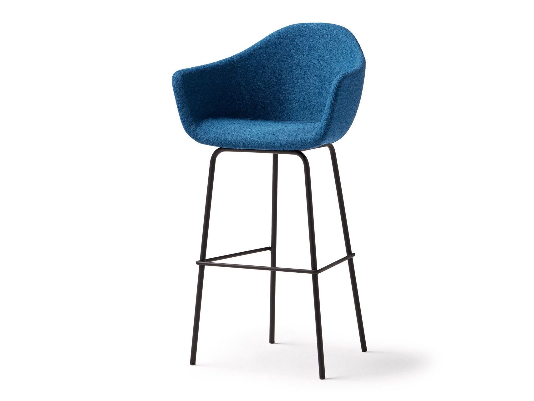 Высокий тканевый стул с подставкой для ног Blasco&Vila Nomad ARCH-00040540 - Вид №1