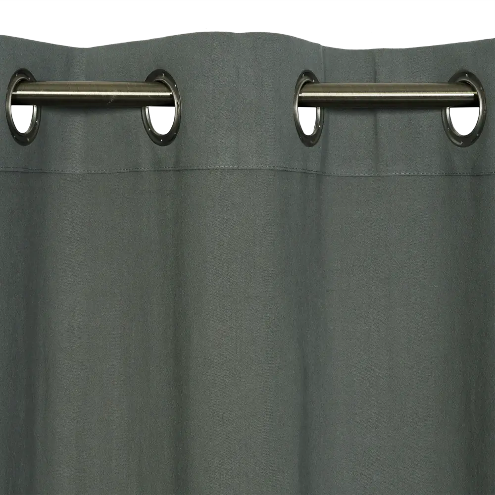 Штора с люверсами Jeanne Desert Sage, 135х280 см, однотонный, цвет зелёный 82124270 STLM-2085379 INSPIRE  - Вид №4