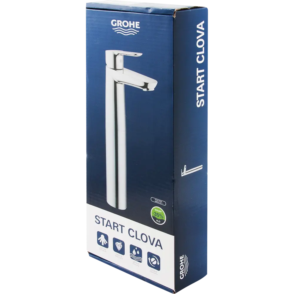 Смеситель для раковины Grohe Startclova XL однорычажный цвет хром Start Clova STLM-2133126 - Вид №3