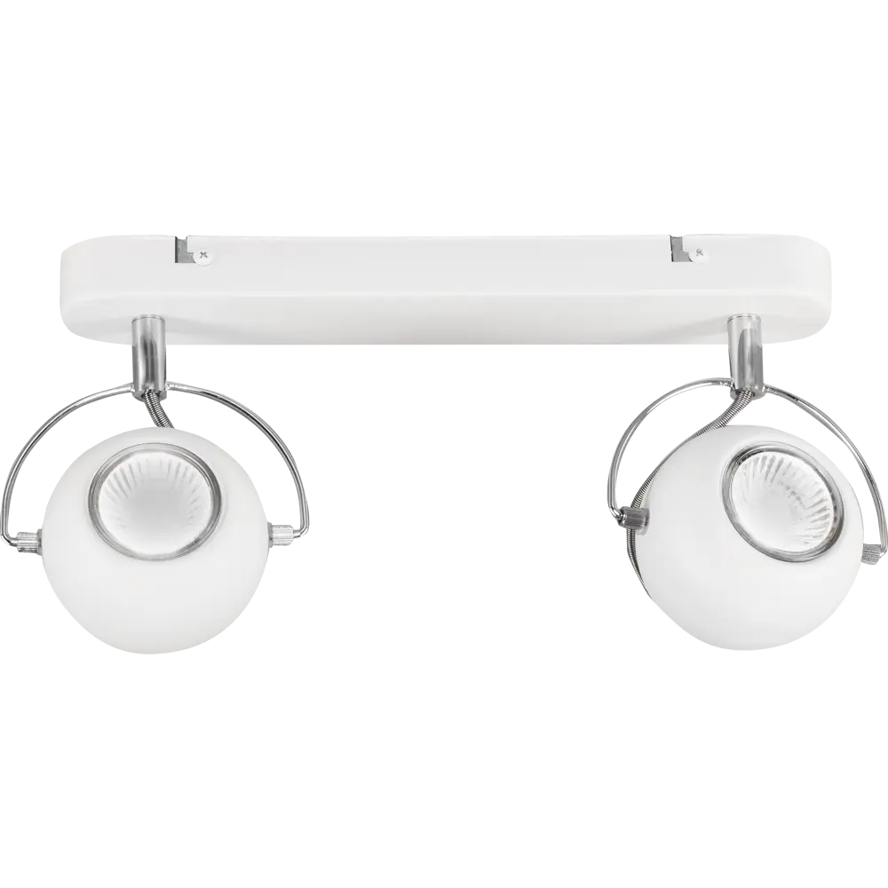 Спот Spin 2 лампы 5 м² цвет белый Arte Lamp STLM-2199771
