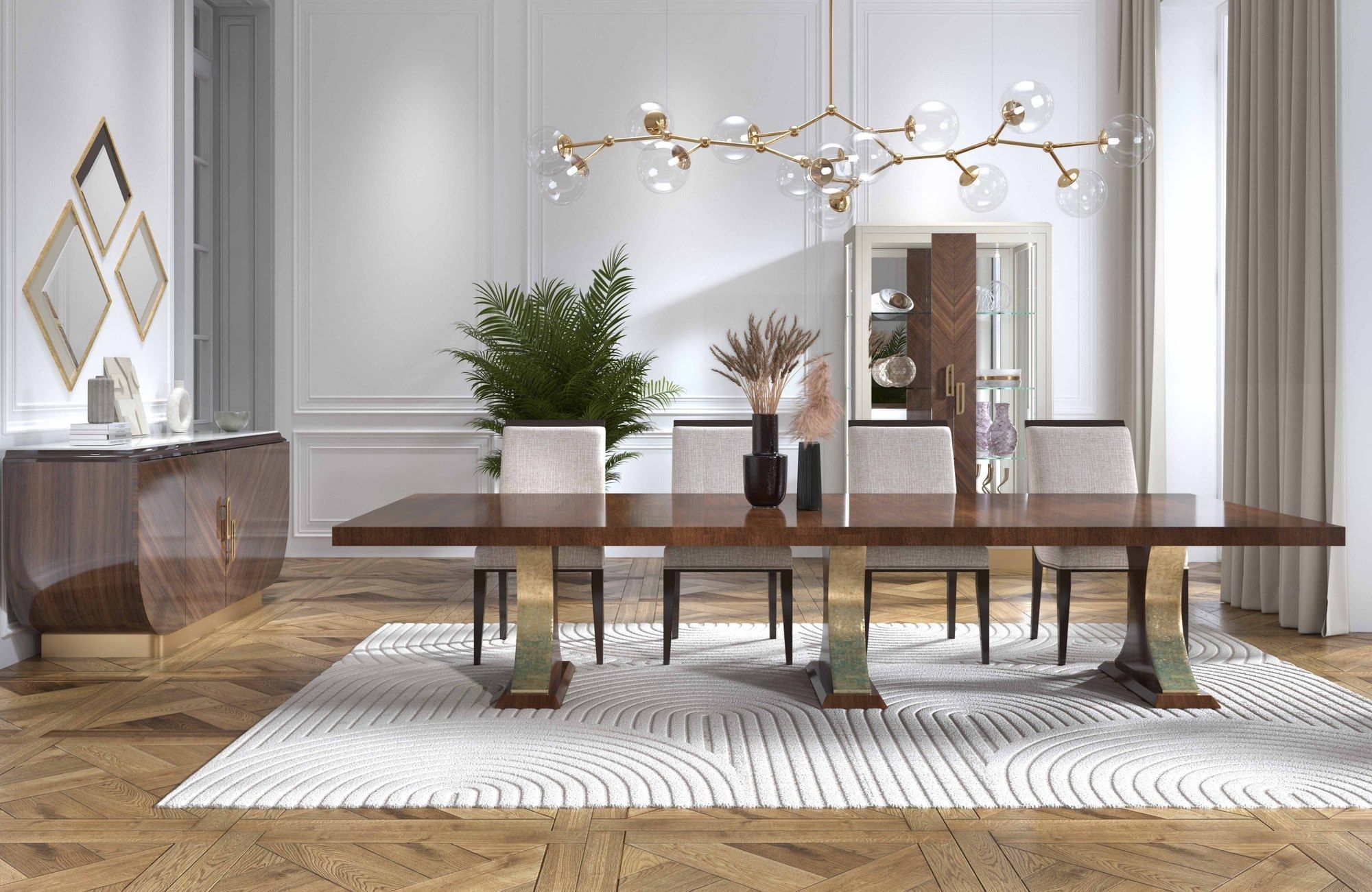 Тканевый стул с мягким сиденьем GUERRA VANNI Iconic ARCH-00091401 - Вид №1