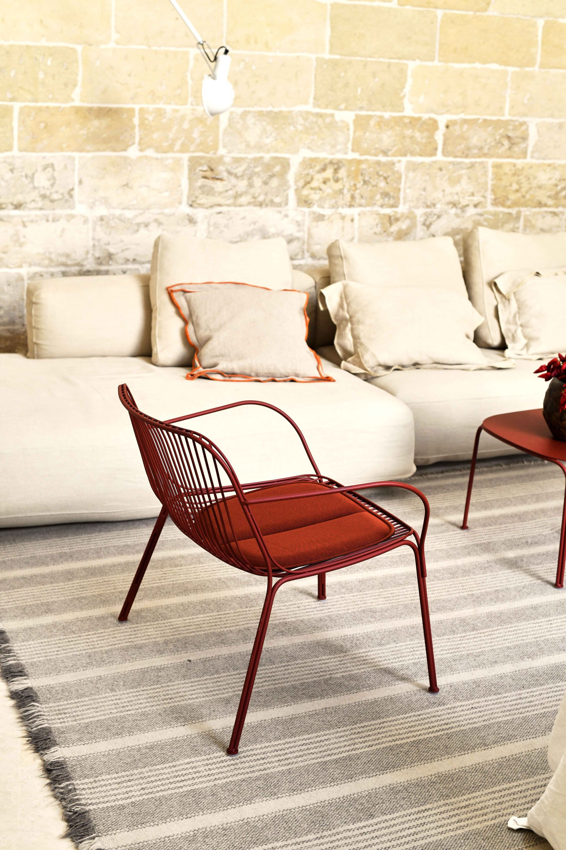 Садовое кресло из оцинкованной стали с подлокотниками Kartell Hiray ARCH-00023040 - Вид №10