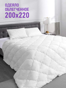 90700029 Одеяло ВОФМ-22-2, 200х220 см, облегченное, полиэфирное волокно STLM-0344391 OL-TEX