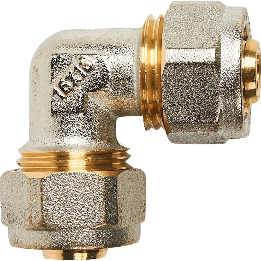 Угол 90° Aquasfera 16 мм никелированная латунь 027-8737 STLM-2140436 - Вид №1