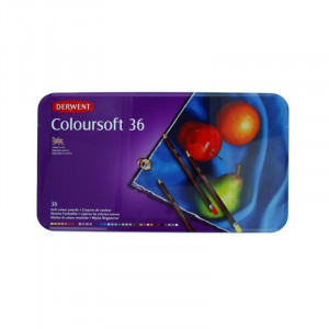 0701028 Набор цветных карандашей Coloursoft 36 цв. 36 шт. Derwent