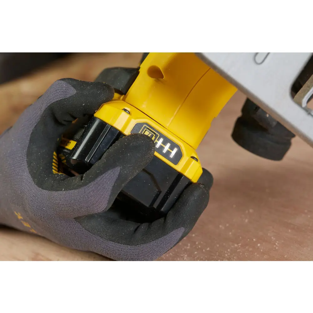 Пила циркулярная аккумуляторная Stanley SFMCS500M1KQW, 165 мм, 20 В Li-ion 1x4 Ач STANLEY FATMAX STLM-2160611 - Вид №12