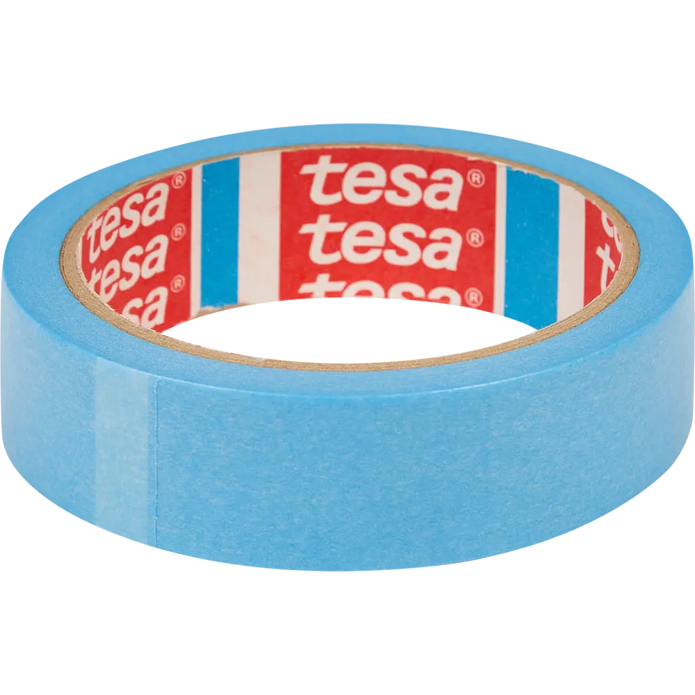 Малярная лента для четкого края Tesa 25 мм 25 м цвет синий 2 шт STLM-2051354