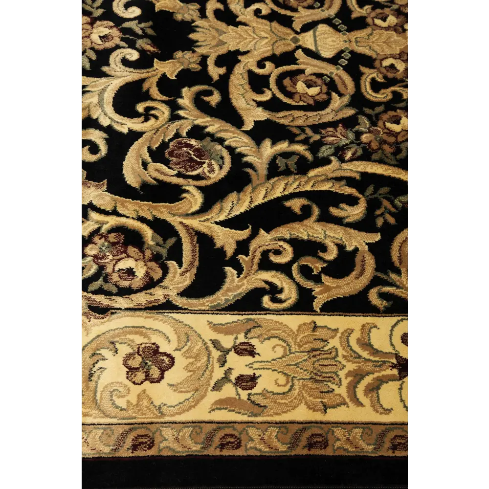 Ковер вискоза Beluchi 200/3767 100х140 см цвет черный RAGOLLE STLM-2175909 - Вид №5