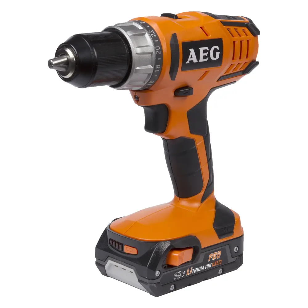 Шуруповерт AEG BS18, Li-ion 18 В, 1,5 Ач STLM-2012443