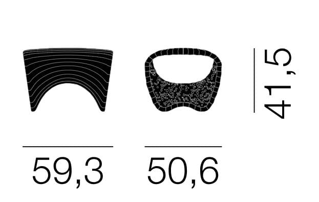 Журнальный столик из полиэтилена Magis In-Side ARCH-00080720 - Вид №7