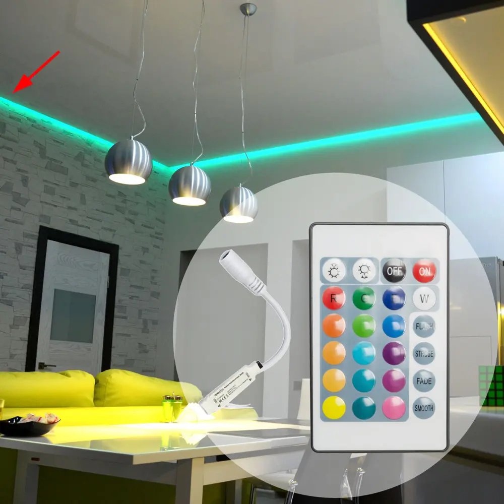 APEYRON RGB контроллер с дистанционным управлением для светодиодных лент 13444604 STLM-0003170 - Вид №11