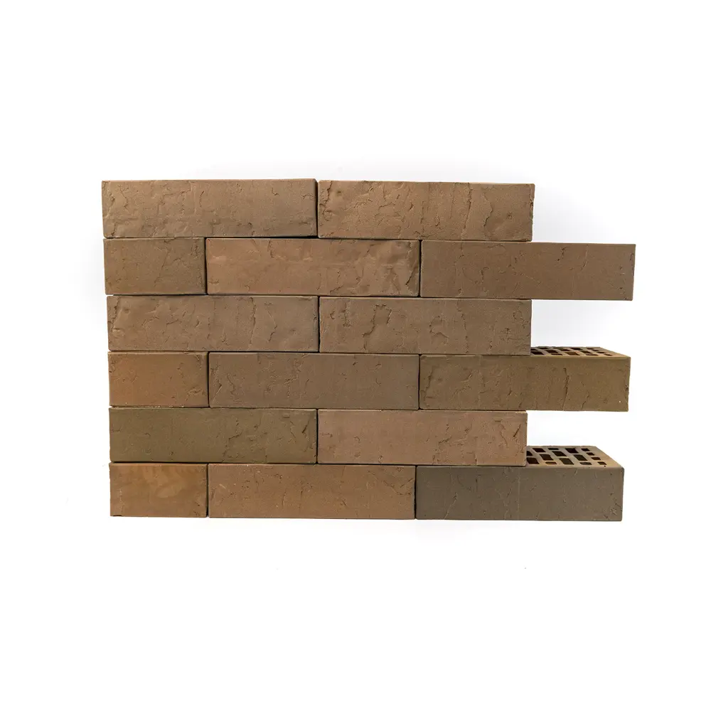 Кирпич BRAER лицевой керамический пустотелый Мускат терра 250x120x65 мм STLM-2127768 - Вид №5