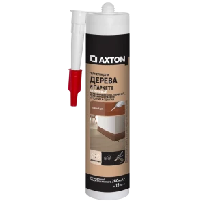 Герметик акриловый Axton для дерева и паркета темный дуб 280 мл