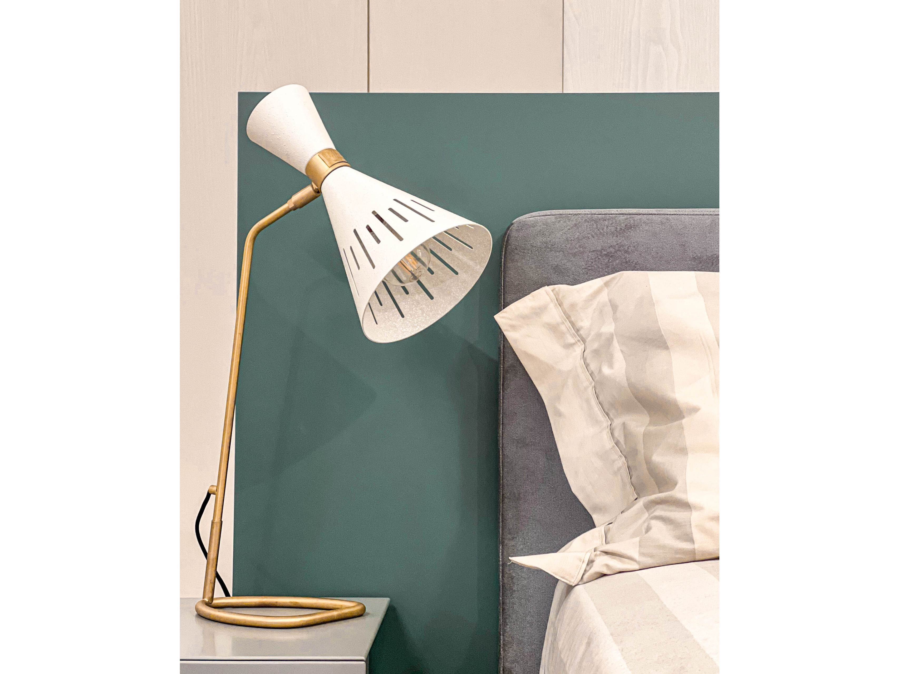 Металлическая светодиодная настольная лампа Lampex Italiana Pop ARCH-00022920 - Вид №2