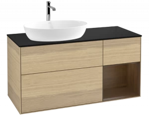 Villeroy&Boch Тумба под раковину Прямоугольная версия F812GNPC Finion Oak Veneer