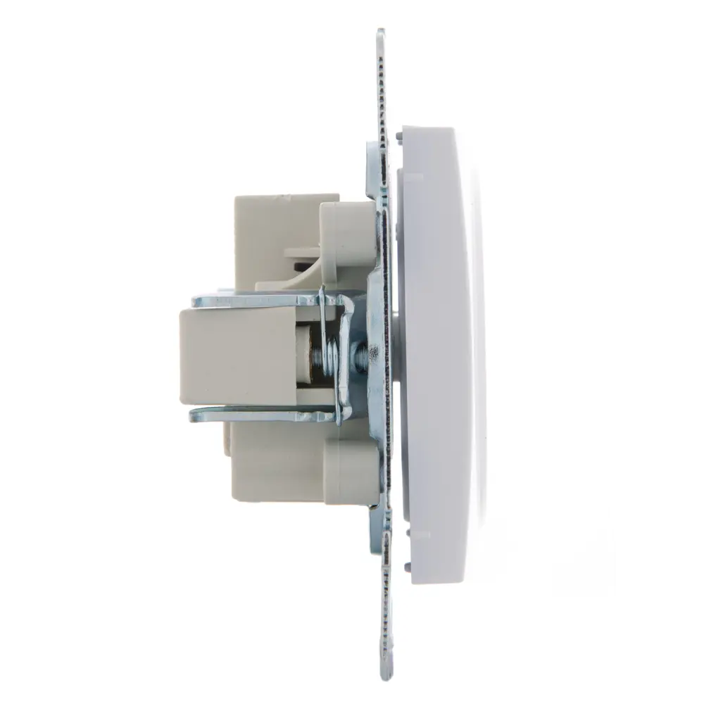 Розетка Lezard Karina без заземления цвет белый STLM-2010925 - Вид №1