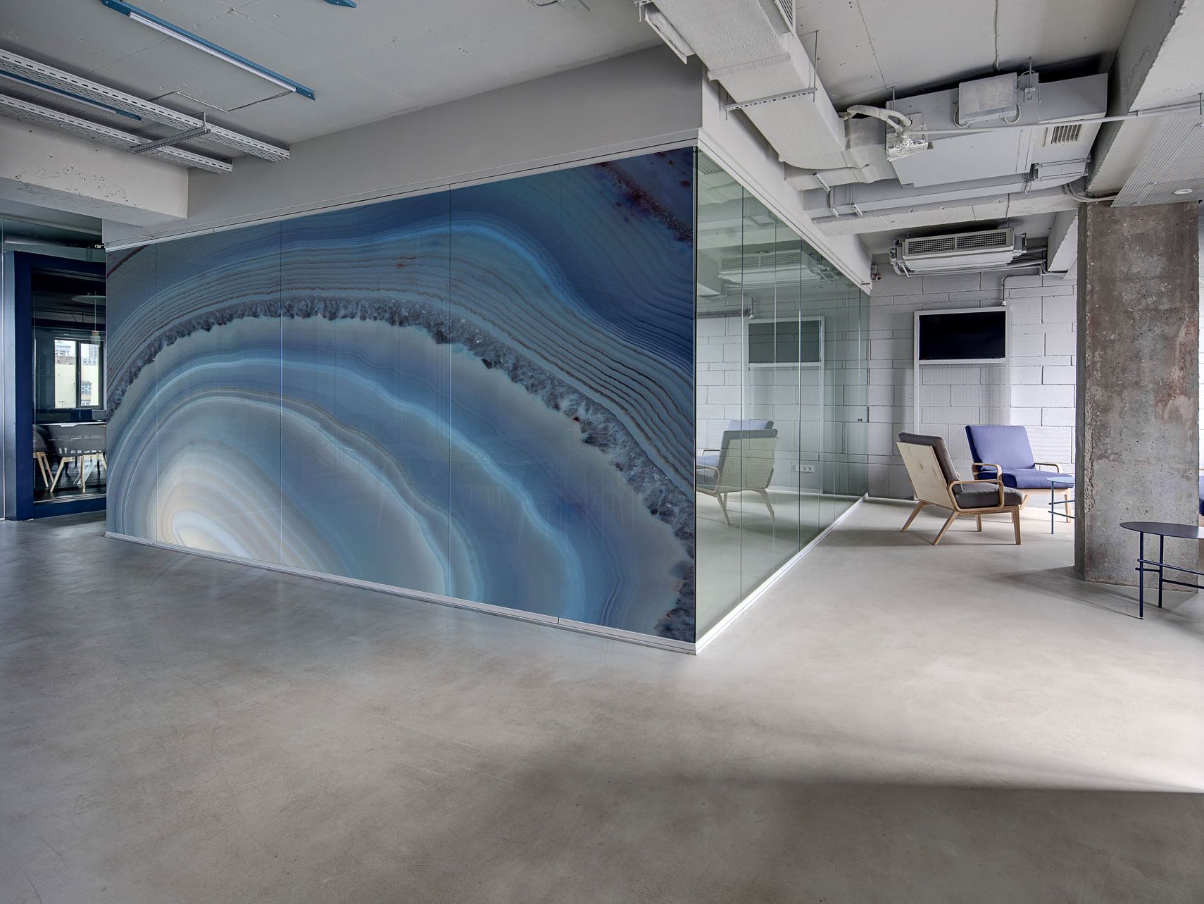 Декоративная панель из алюминия, стекла или ПММА Tecnografica драгоценные камни ARCH-00025290