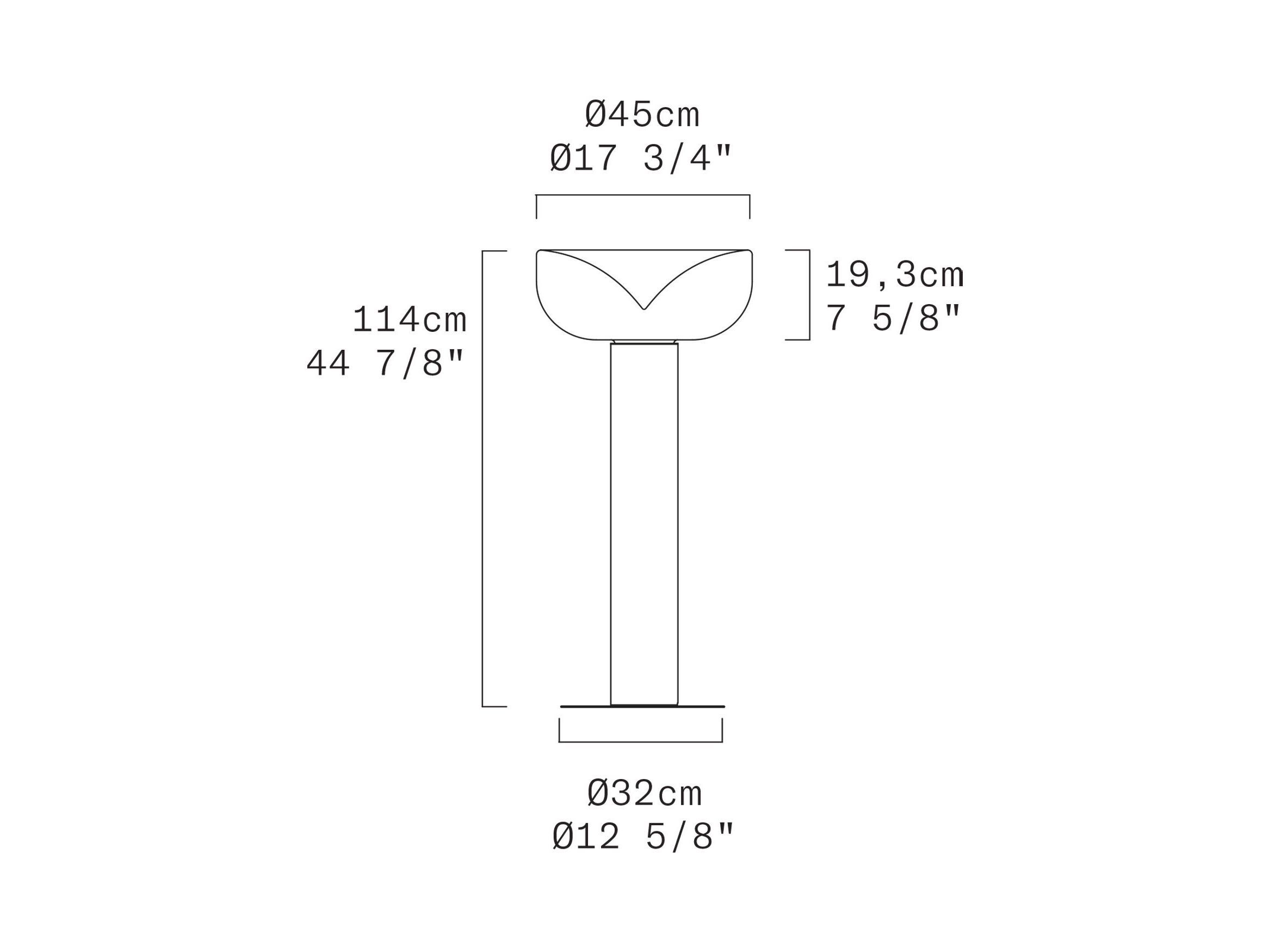 Выдувное стекло светодиодный торшер Leucos Aella ARCH-00087416 - Вид №7