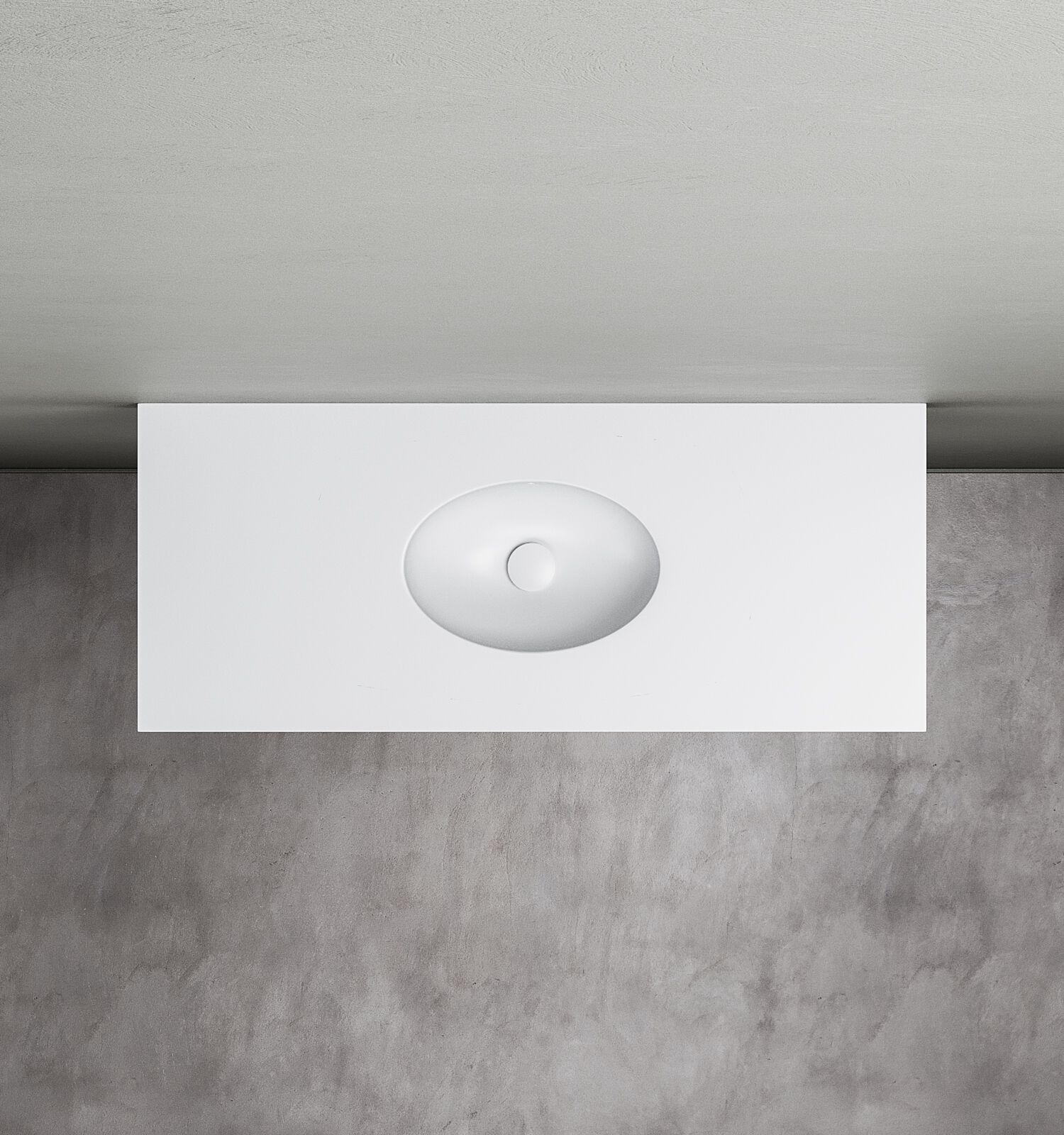 Подвесная раковина Corian® с столешницей Acquapazza Corian ® elements ARCH-00072613 - Вид №2