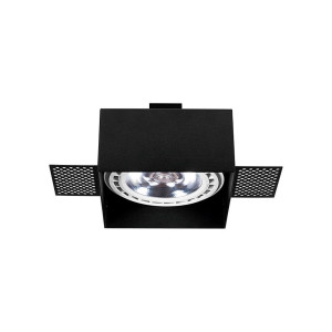92703903 Светильник встраиваемый MOD PLUS BLACK I 9404, 1 лампа, 3 м², цвет черный STLM-0534672 NOWODVORSKI
