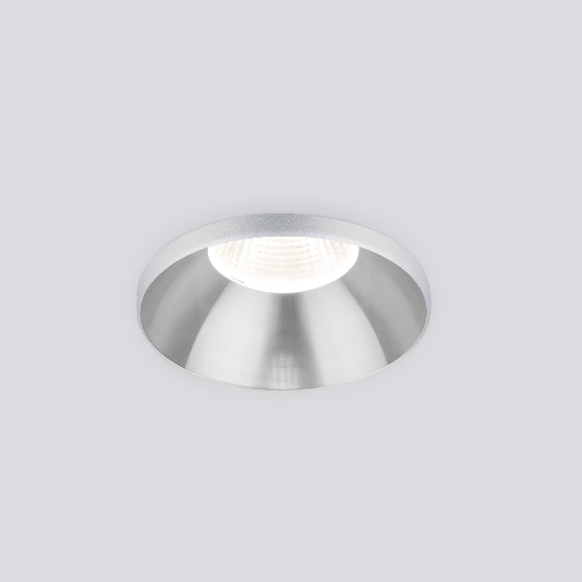 90315741 Светильник точечный светодиодный встраиваемый 25026/LED Nuta a056782 под отверстие нейтральный белый свет цвет серебряный STLM-0181833 ELEKTROSTANDARD