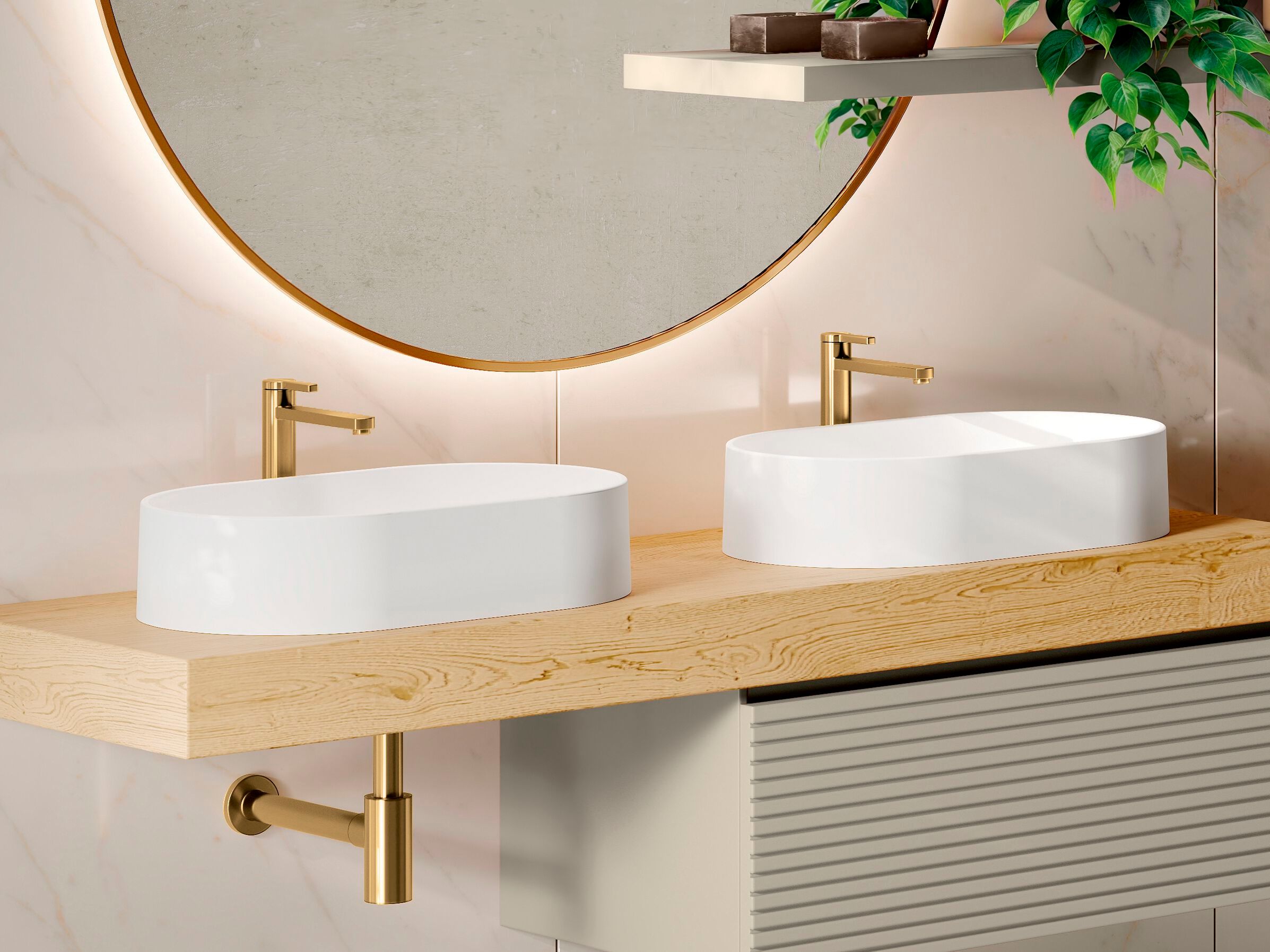 Овальный умывальник Duratek Elleci Bath ARCH-00126840