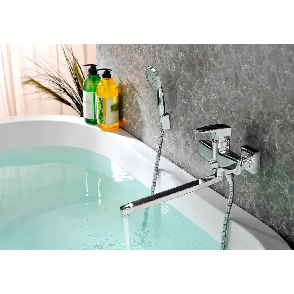 Смеситель универсальный Paini Angel однорычажный с душевым набором STLM-2127441 - Вид №5