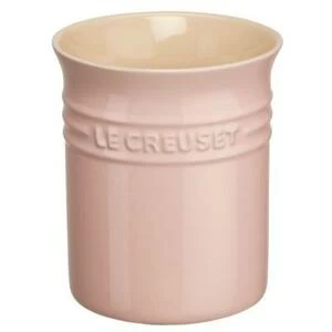 Емкость для хранения лопаток Le Creuset, каменная керамика, Ø15 см, розовый