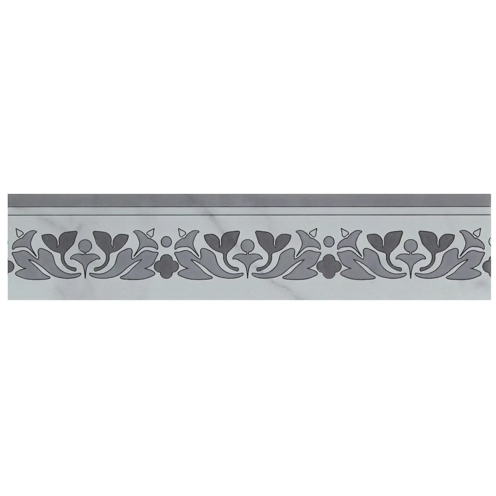 Бордюр Бьянка Carrara 10х45 см LB CERAMICS STLM-2185883