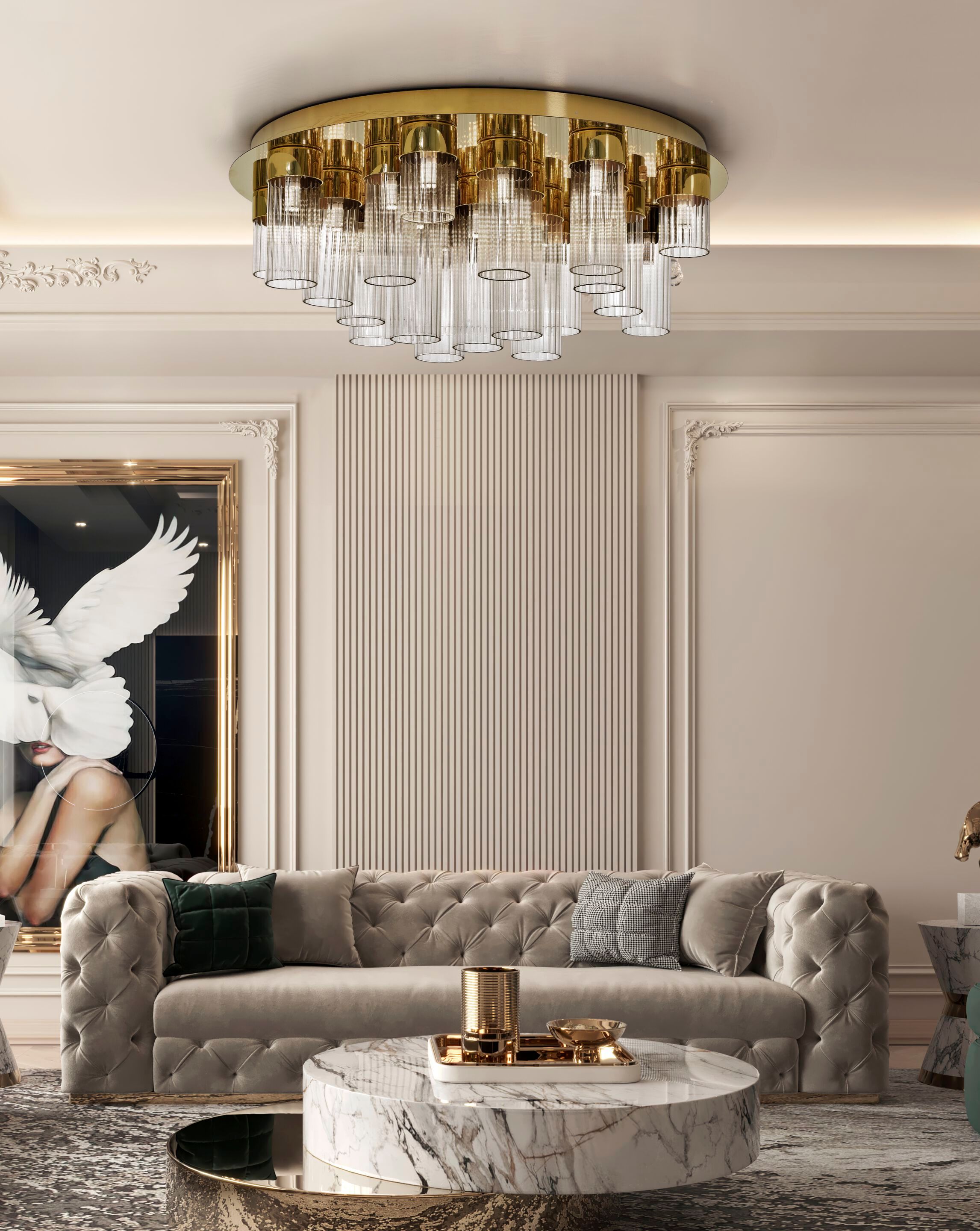 Стеклянный потолочный светильник K-Lighting Tubes ARCH-00063893 - Вид №1