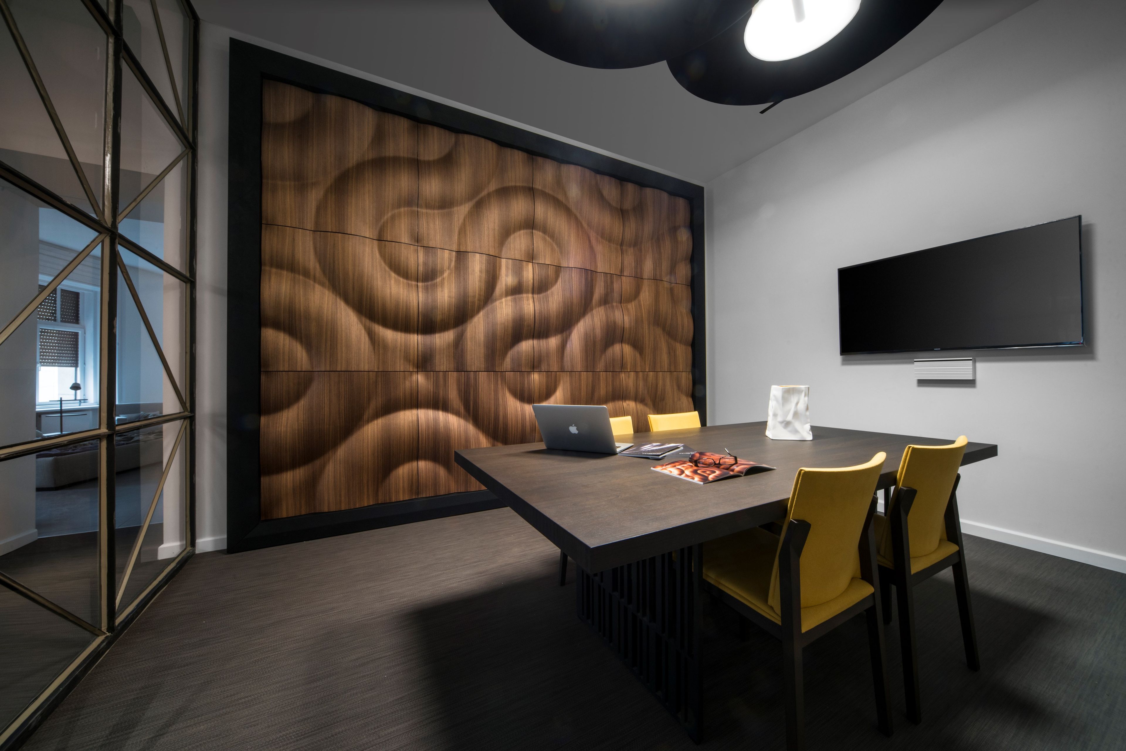 3D-панель из натурального дерева с двойным изгибом MOKO BURAN ARCH-00101645 - Вид №5