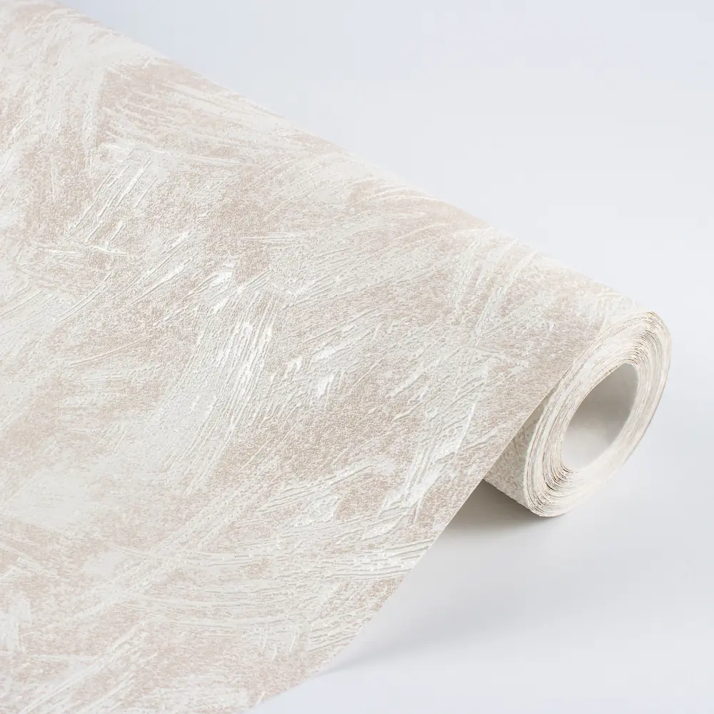 Vilia Метеорит: флизелиновые обои кремового оттенка для элегантного интерьера 89348285 STLM-0823542 - Вид №3