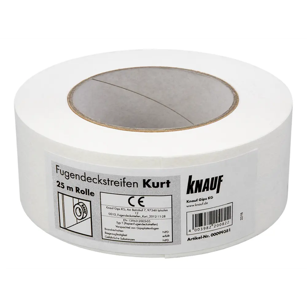 Лента армирующая для швов Knauf Kurt 50 мм х 25 м STLM-2212450