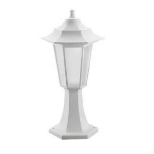 Уличный светильник ландшафтный H 43 см белый Begonya-1 400-020-116 HOROZ BEGONYA-1 БЕЛЫЙ 00-3896851 Белый;прозрачный