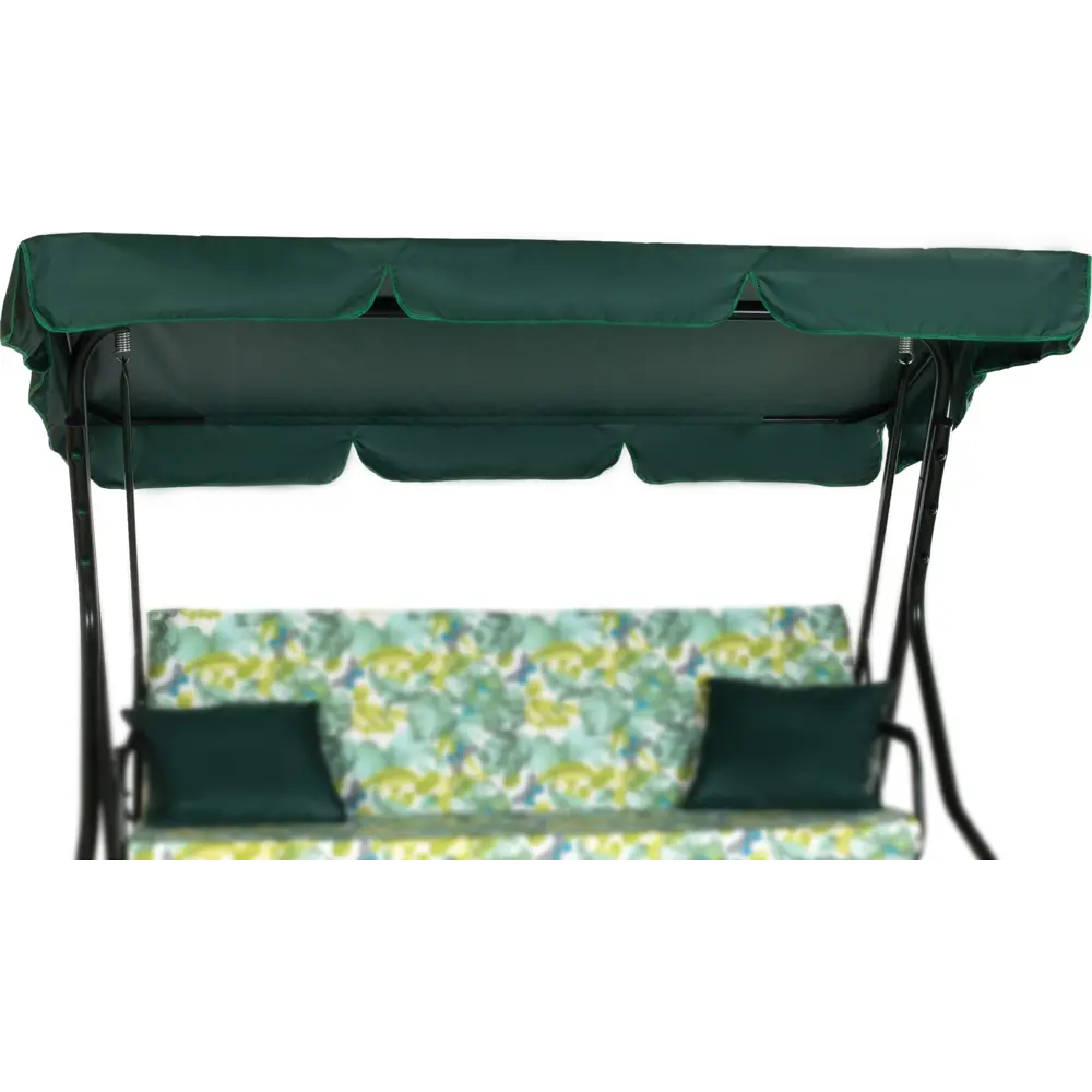 Качели садовые Наварра 3-х местные (до 250 кг) зеленый/ желтый Santreyd STLM-2012298 - Вид №3