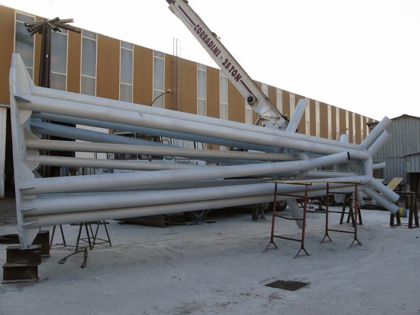 Металлическая крышка и ферменная конструкция CMM Struttura metallica tralicciata ARCH-00009827 - Вид №19