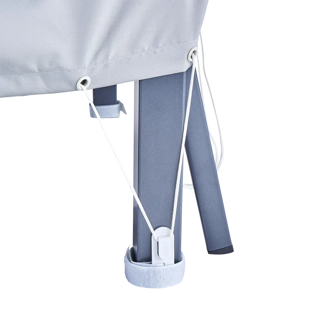 Защитный чехол для стола Naterial 200x80x130 см полиэстер светло-серый STLM-2048592 - Вид №4