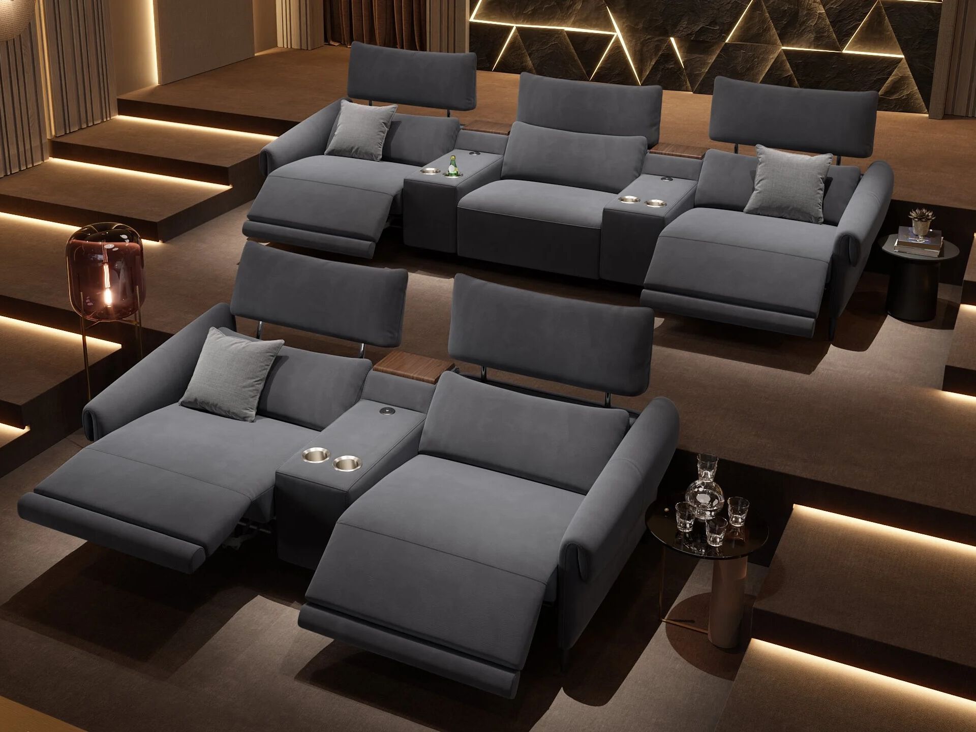 3-местный тканевый диван Sofanella Bienno Kino ARCH-00076333 - Вид №4