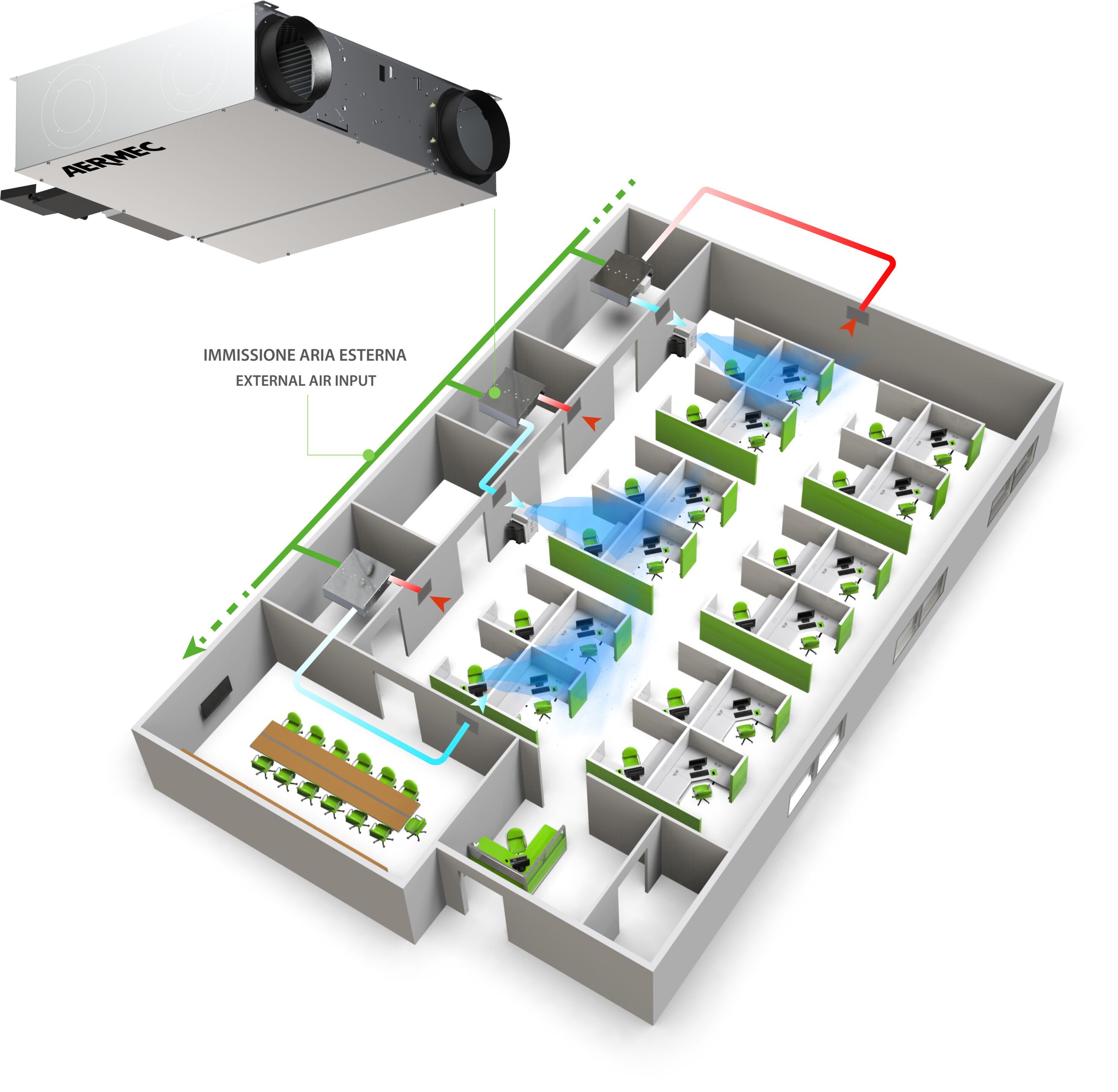 Моноблочный канальный вентилятор AERMEC FCY-FCYI ARCH-00111488 - Вид №2