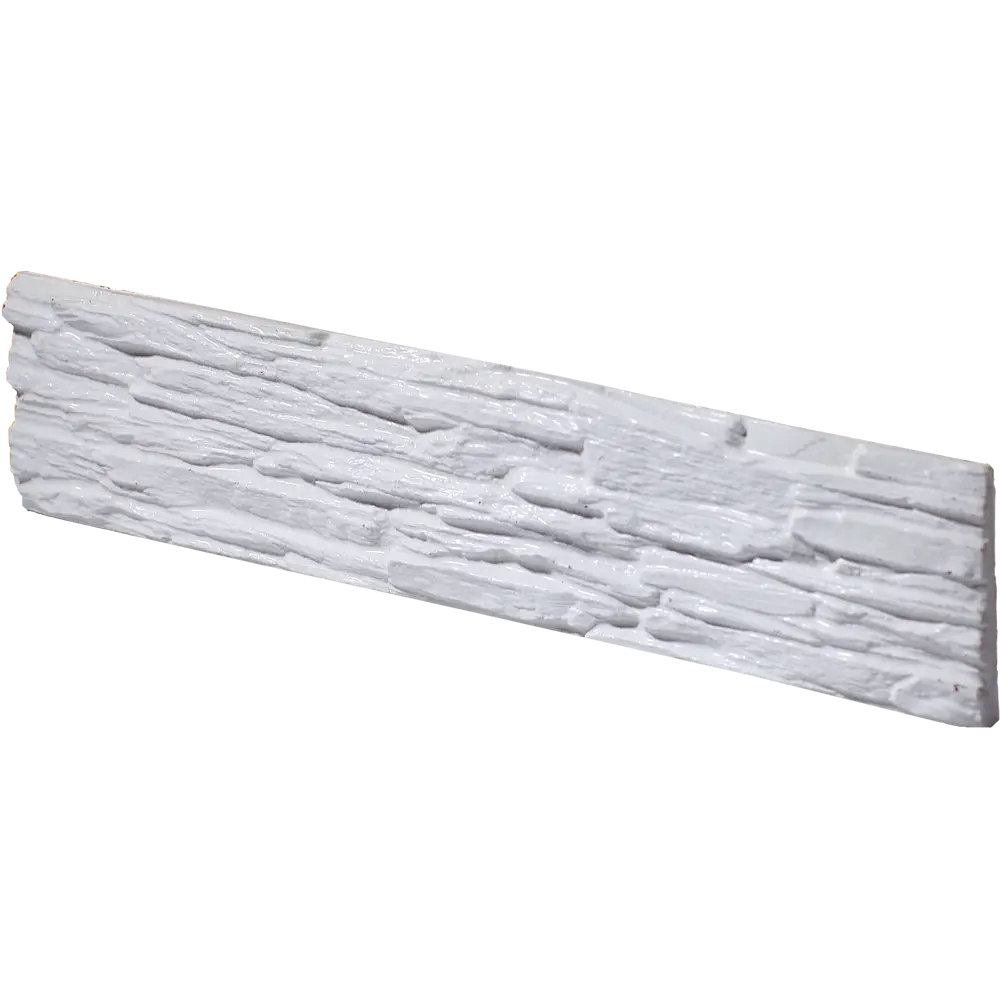 Камень искусственный Ramo Слимлайн слэйт белый 1м² STLM-2122168 - Вид №2