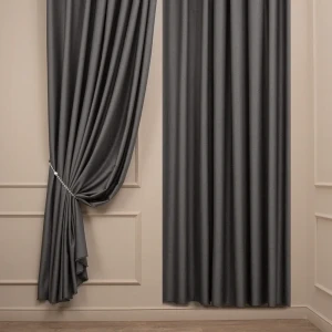 Ткань 1 п/м жаккард Suit 280 см 450 г/м² цвет серо-коричневый 89462584 STLM-2139369