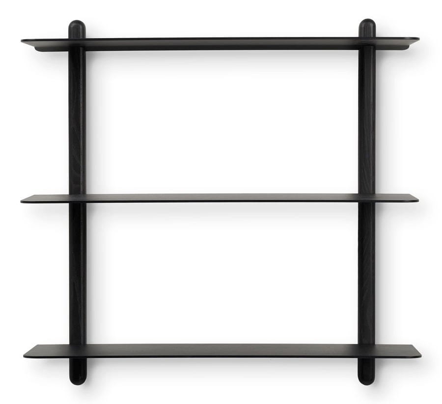 Стальной и деревянный настенный книжный шкаф Gejst Nivo ARCH-00139299 - Вид №1