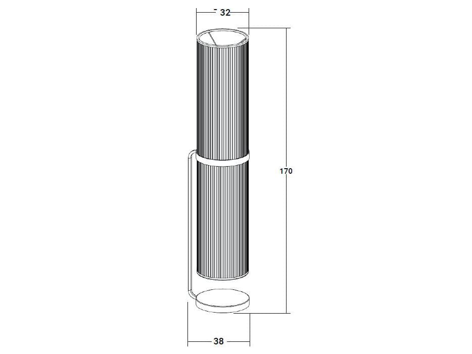 Ткань торшер Natevo GRACE ARCH-00054543 - Вид №3
