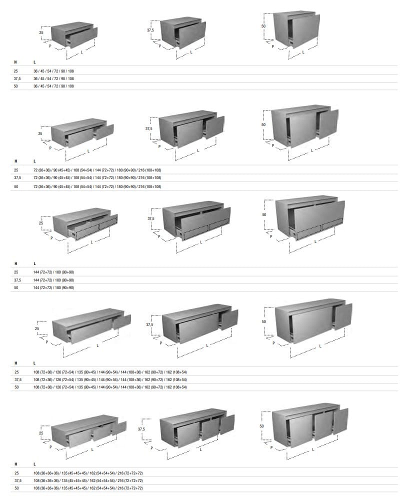 Секционный умывальник Antoniolupi PANTA REI ARCH-00070286 - Вид №17